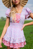 Stanton Mini Dress In Strawberry Melange