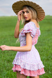 Stanton Mini Dress In Strawberry Melange