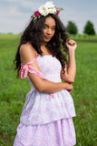 Caressa Dress In Strawberry Melange