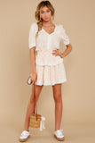 Past Life Ivory And Pink Floral Print Dress