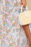 Here She Comes Off White Floral Print Maxi Dress