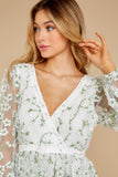 Heavenly Sights Ivory Floral Print Maxi Dress