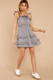 Picking Wildflowers Sage Floral Print Dress