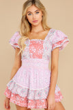 Stanton Mini Dress In Strawberry Melange