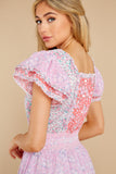 Stanton Mini Dress In Strawberry Melange