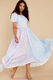 Ren Maxi Dress In Blueberry Dust