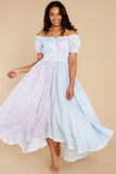 Ren Maxi Dress In Blueberry Dust