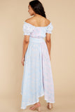 Ren Maxi Dress In Blueberry Dust