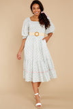 Rigby Dress In Green Leaf