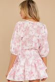 Countless Compliments Pink Print Dress