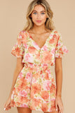 What's Her Secret Pink Multi Floral Print Dress