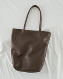 Soft Large Tote - Chocolate