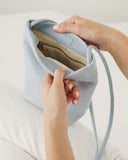 Soft Crossbody Purse - Soft Blue
