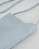 Soft Crossbody Purse - Soft Blue