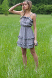 Picking Wildflowers Sage Floral Print Dress