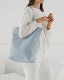 Soft Large Tote - Soft Blue
