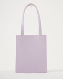 Medium Leather Retail Tote - Pale Orchid