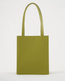 Medium Leather Retail Tote - Spanish Moss