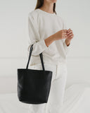 Soft Medium Tote - Black