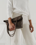 Soft Medium Tote - Chocolate