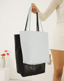 Soft Medium Tote - Soft Blue