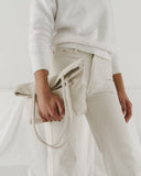 Soft Medium Tote - Stone