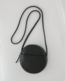 Soft Mini Circle Purse - Black
