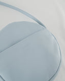 Soft Mini Circle Purse - Soft Blue