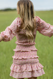 My Darling Pink Multi Floral Print Dress