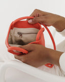 Soft Crossbody Purse - Vermilion