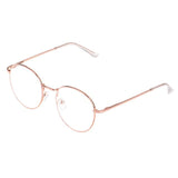 Metal Round Vintage Myopia Glasses