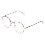 Metal Round Vintage Myopia Glasses