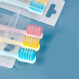 Baby Soft-bristled Silicone Toothbrush For Children 3Pcs/Set