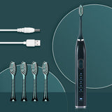 Automatic Sonic Electric Toothbrush USB Charger Ultrasonic