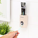 Automatic Toothpaste Toothbrush Bathroom Accessories Set