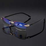 Anti Blue Light Frameless women men Glasses