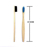 Colorful Natural Bamboo Toothbrush Set