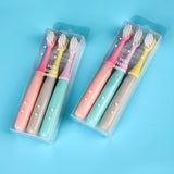 3pcs/set Children Toothbrush Soft Bristles